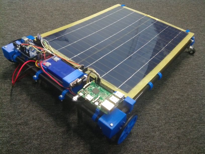 Solar Car build during the
        course EVC